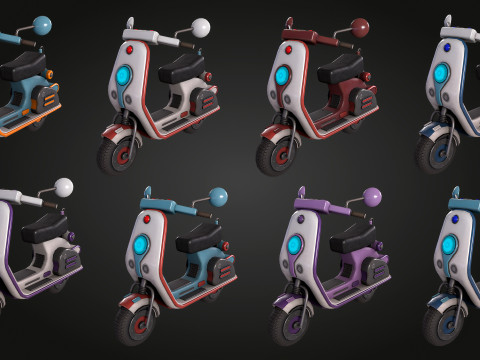 Scooter 3D Model