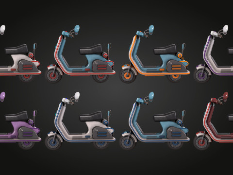 Scooter 3D Model