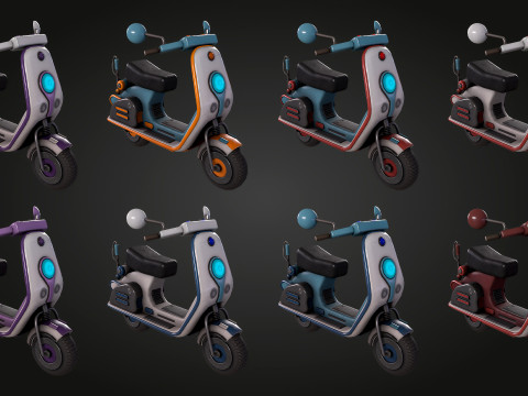Scooter 3D Model