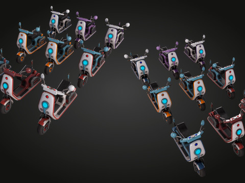 Scooter 3D Model