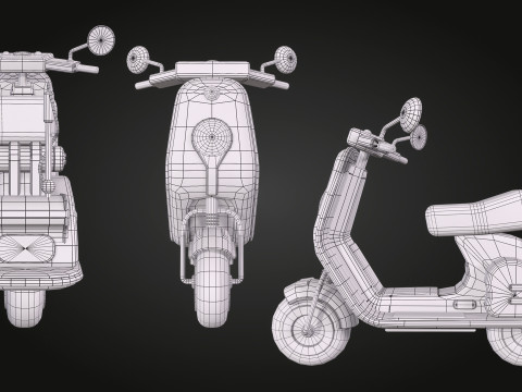 Scooter 3D Model
