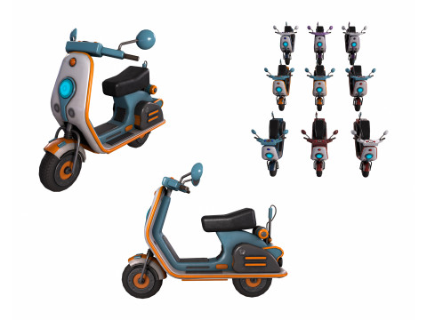 Scooter 3D Model