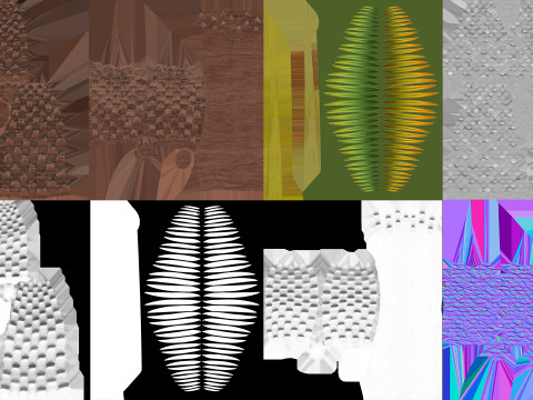 Palm 3D Model