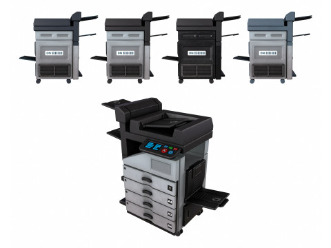 Photocopier 3D Model