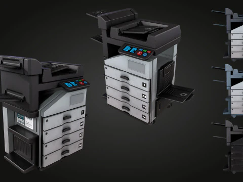 Photocopier 3D Model