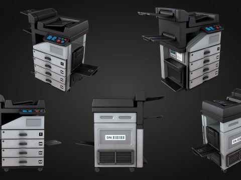 Photocopier 3D Model