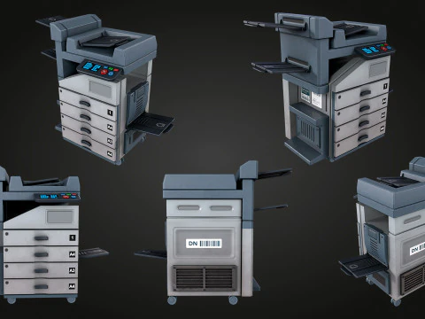 Photocopier 3D Model