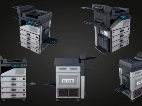 Photocopier 3D Model