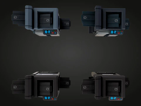 Photocopier 3D Model