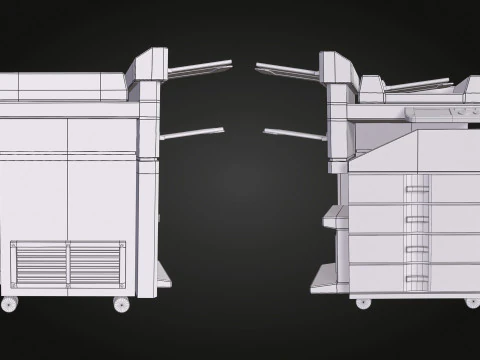 Photocopier 3D Model