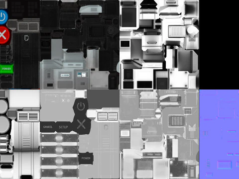 Photocopier 3D Model