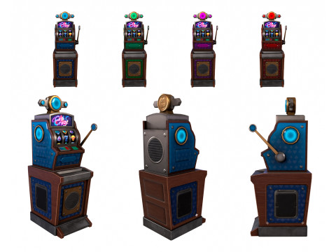 Slot Machine Modèle 3D