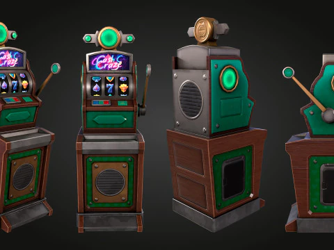 Slot Machine 3D Model