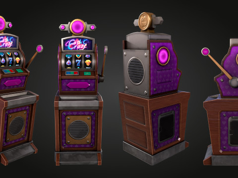 Slot Machine Modèle 3D