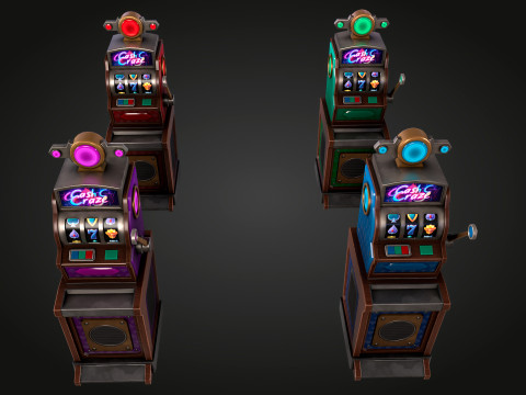 Slot Machine Modèle 3D