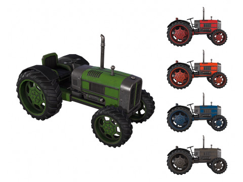 Tractor 3D Model