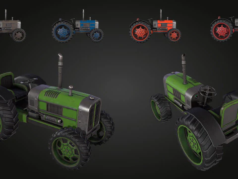 Tractor 3D Model