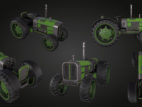 Tractor 3D मॉडल