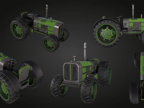 Tractor 3D Model