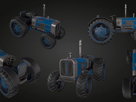 Tractor 3D Model