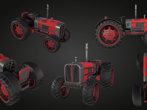 Tractor 3D मॉडल