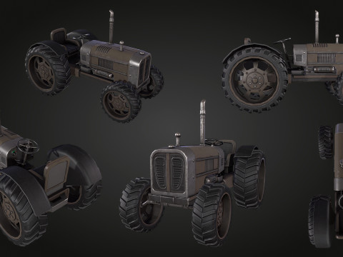 Tractor 3D मॉडल