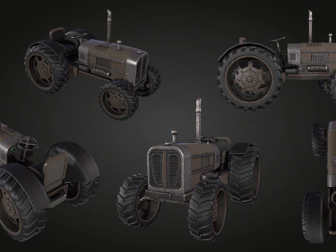 Tractor 3D Model