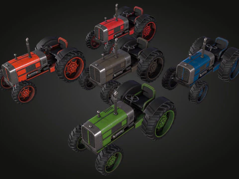 Tractor 3D Model
