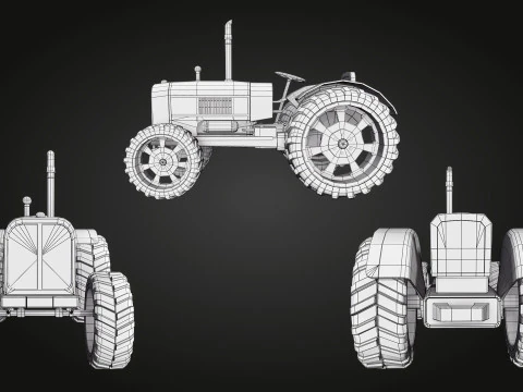 Tractor 3D Model