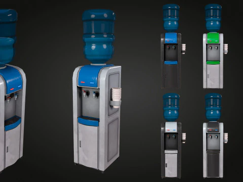 Water Cooler 3D Model
