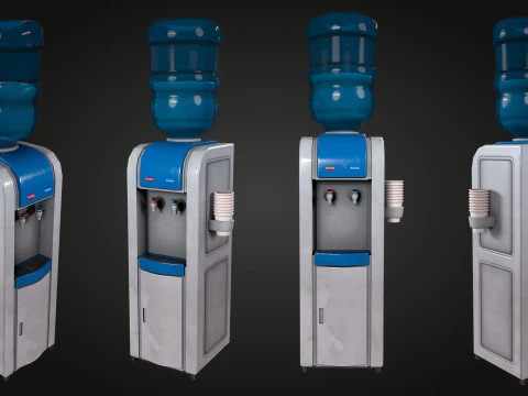 Water Cooler 3D Model