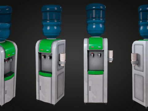 Water Cooler 3D Model