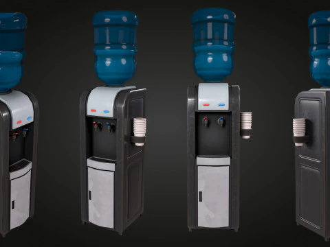 Water Cooler 3D Model
