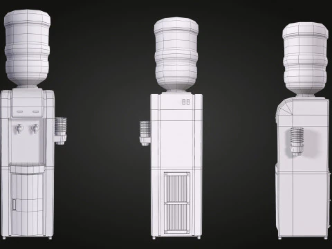 Water Cooler 3D Model