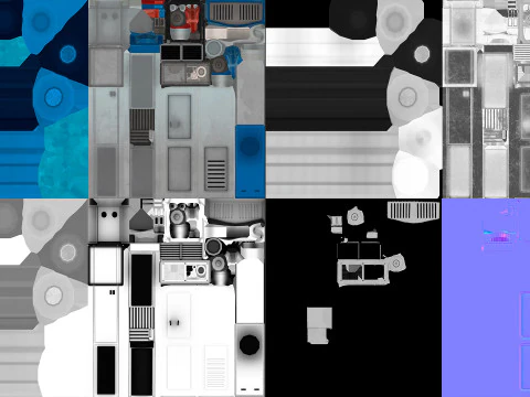 Water Cooler 3D Model