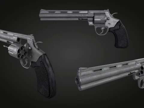 Insieme della pistola Modello 3D