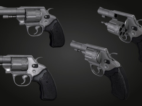 Pistol Set 3Dモデル