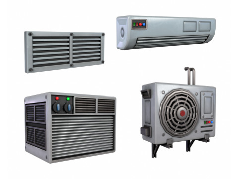Air Conditioning 3D Model