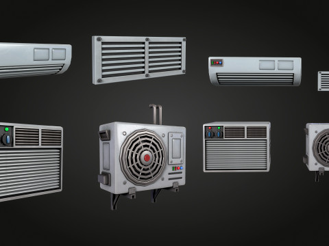 Air Conditioning 3D Modell