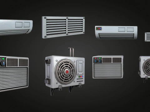 Air Conditioning 3D Model