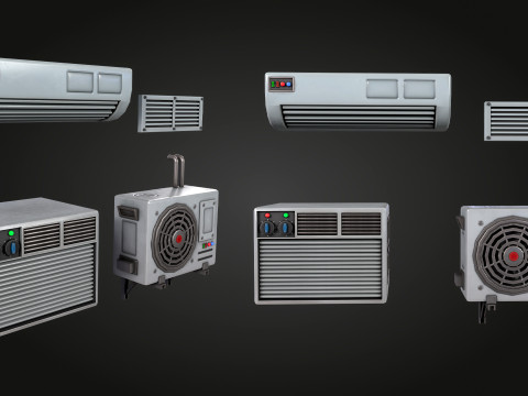 Air Conditioning 3D Modell