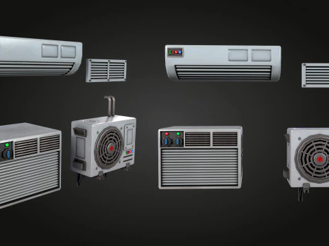 Air Conditioning 3D Model