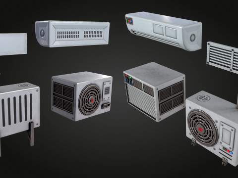 Air Conditioning 3D Modell
