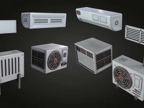 Air Conditioning 3D Model