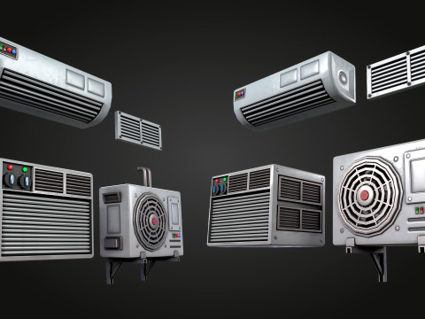 Air Conditioning 3D Modell