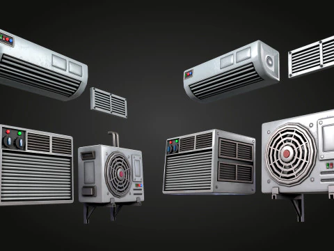 Air Conditioning 3D Model