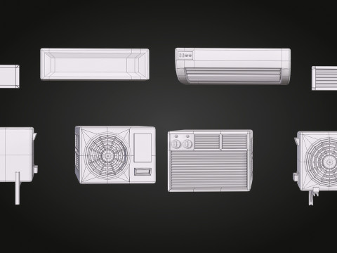 Air Conditioning 3D Modell