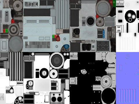 Air Conditioning 3D Model