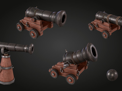 Cannon Modello 3D
