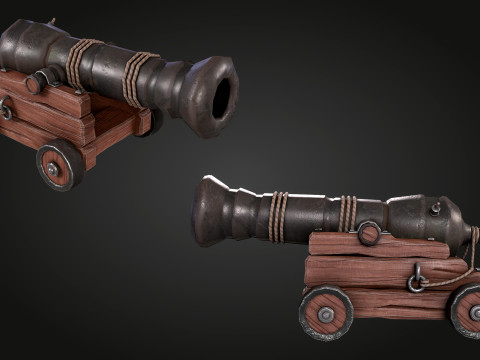 Cannon Modello 3D